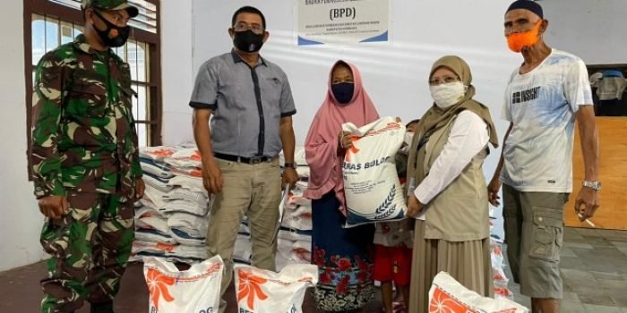 100 Persen, Pendistribusian Bantuan Beras PPKM 2021 di Sumbawa dan KSB