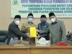 Paripurna Panyampaian Penjelasan Bupati Tentang KUA-APBD dan PPAS TA 2022