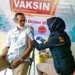 DPC Gerindra Sumbawa Sukses Gelar Vaksinasi Covid-19 1.000 Dosis