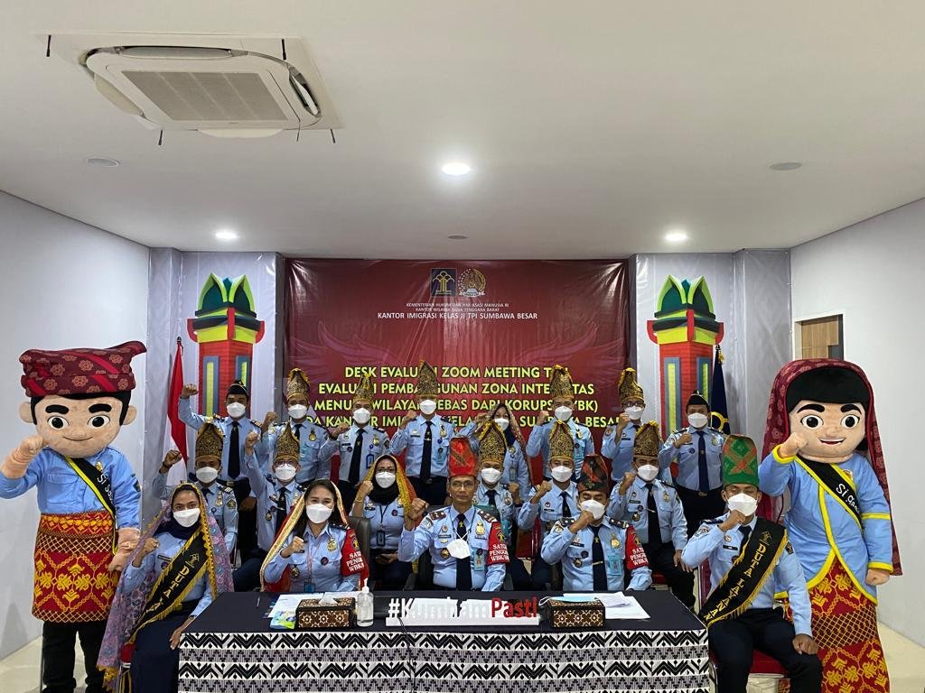 Pembangunan ZI Imigrasi Sumbawa Dinilai