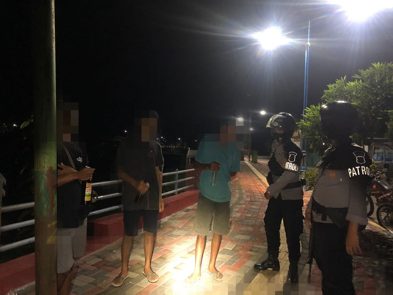 Sejumlah Remaja Gagal Pesta Miras di Taman Lembi