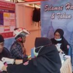 Terjaring Razia, Puluhan Pengendara Divaksin