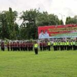 Ratusan Personil Gabungan Amankan Malam Pergantian Tahun di Sumbawa