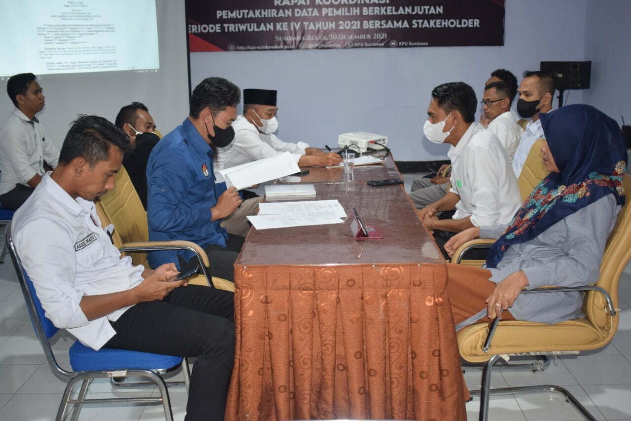 DPB Desember, KPU Sumbawa Tetapkan 338.899 Pemilih