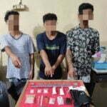 Tiga Terduga Pelaku Narkoba Ditangkap Polisi