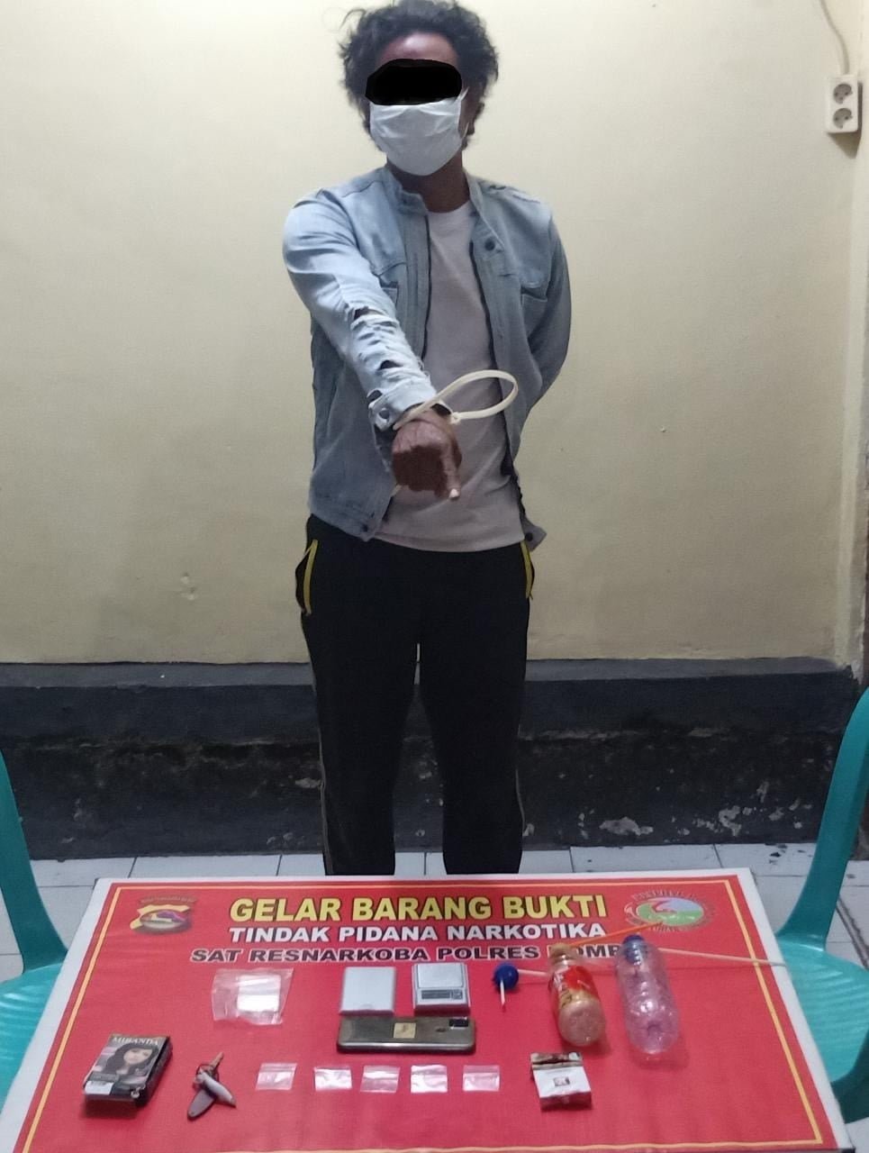 Polisi Ringkus Terduga Pengedar Narkoba