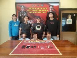 Meresahkan, Tiga Pria Diamankan Polisi