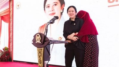 Resmikan Sambungan Air Bersih, Warga Gendayakan Doakan Puan Menjadi Presiden