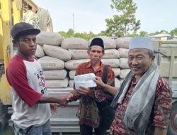 Ansori Bantu Pembangunan Ponpes  NW Al Hasaniyah Labangka