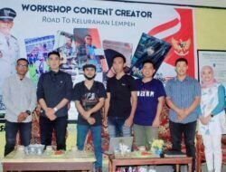 Workshop Conten Creator Sukses Digelar, Lurah Lempeh Inisiasi Pembentukan 3C