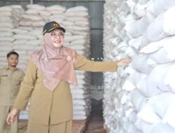 Pastikan Distribusi Lancar, Wabup Sumbawa Inspeksi Gudang Pupuk