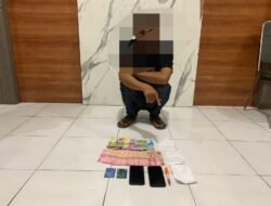 Ringkus Terduga Bandar Judi Online di Brang Biji, Polisi Sita Uang Jutaan Rupiah