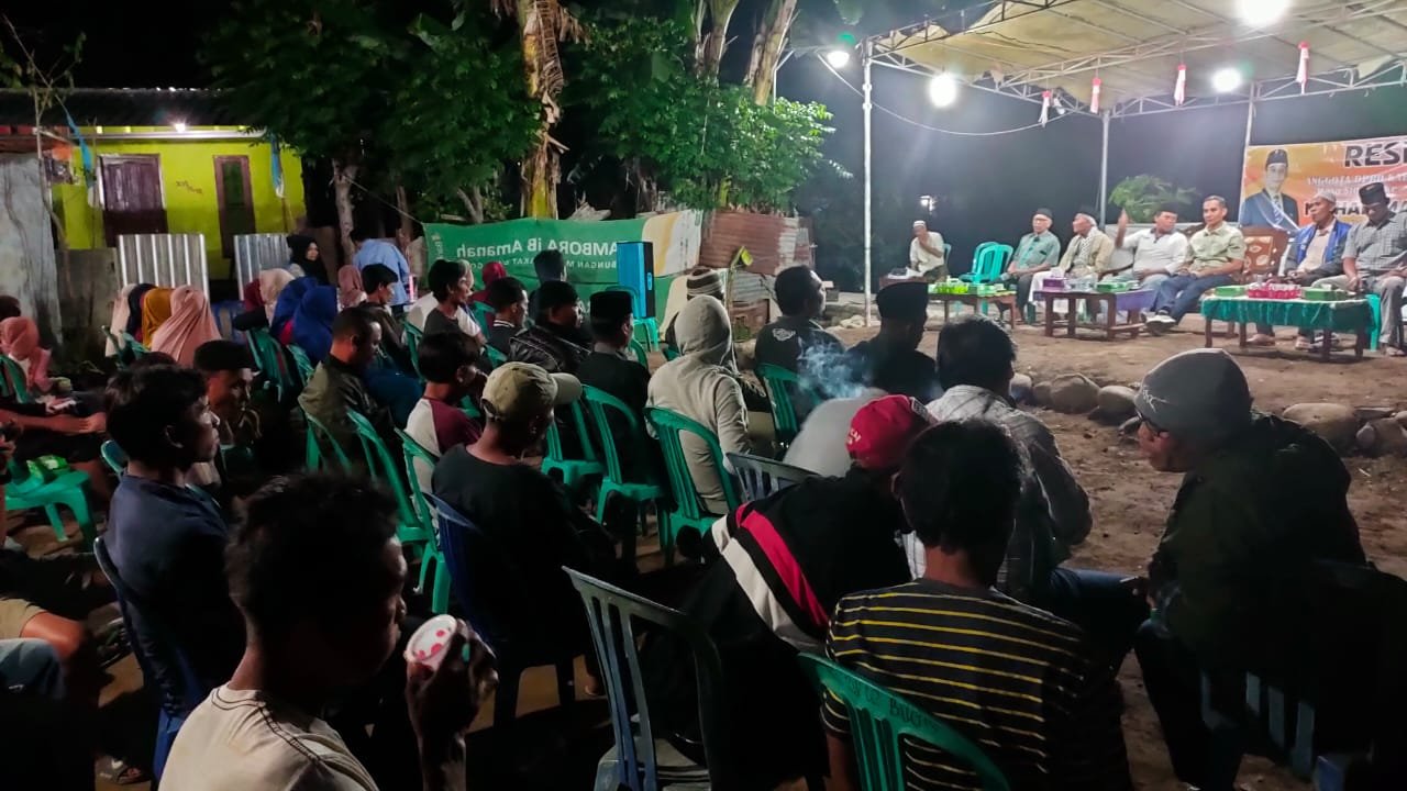 Muhammad Yamin Serap Aspirasi Warga Karang Bage