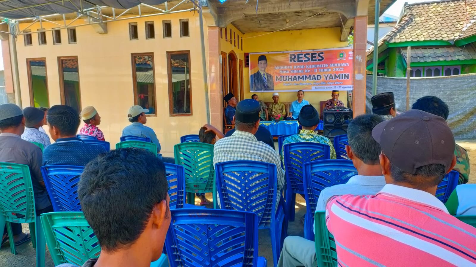 Reses di Labu Ijuk, Masyarakat Ingat Tetap Bersama Yamin