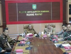 Bupati dan Wabup Pimpinan Rakor Satgas Penanganan Konflik di Sumbawa