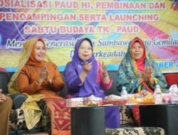 Bunda PAUD Kabupaten Sumbawa Sosialisasikan PAUD HI
