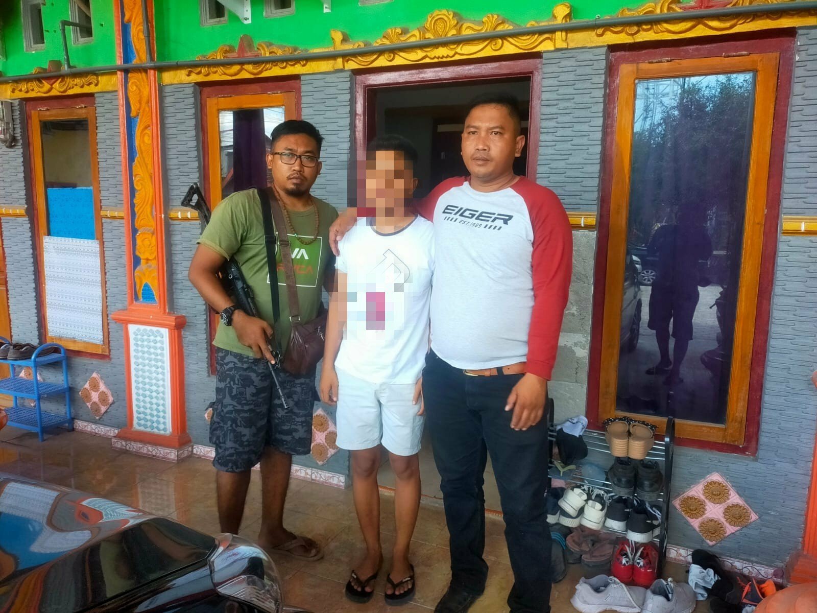 Gegara Saldo Bonus Judi Online, Pria Ini Aniaya Tetangga Peka Parang