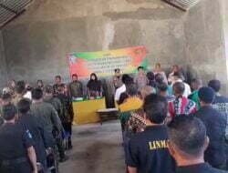 Dikukuhkan, Anggota Linmas Diminta Tidak Berkecil Hati