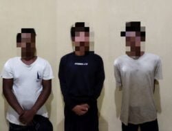 Tiga Terduga Pencuri Motor WNA Diringkus Polisi