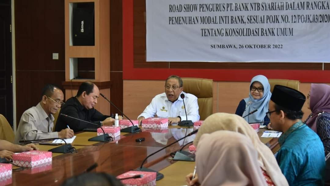Bupati : Sumbawa Urutan Ketiga Penyertaan Modal Bank NTB Syariah