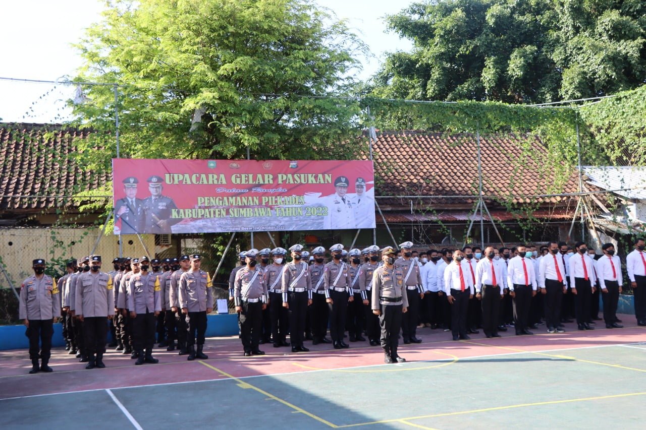 Polres Sumbawa Siap Amankan Pilakdes Serentak 2022
