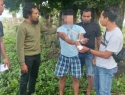 Terduga Pengedar dan 13,28 Gram Sabu Diamankan ke Polres Sumbawa