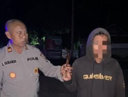 Sejumlah Pengendara Kedapatan Bawa Sajam dan Miras