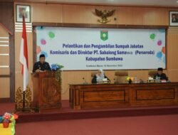 Pemda Siap Beri Penyertaan Modal PT. Sabalong Samawa