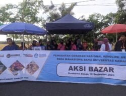 BANGKITKAN PEREKONOMIAN, UNIVERSITAS SAMAWA GELAR BAZAR