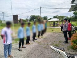 8 Pelajar Diamankan ke Polsek Sumbawa