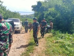 Dandim Sumbawa Tinjau Lokasi Persiapan TMMD Tahun 2023