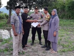 Anggota Polres Sumbawa Hibahkan Tanahnya untuk Pembangunan TPU
