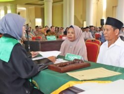 Perdana, Puluhan Pasutri di KSB Ikut Sidang Nikah Isbat