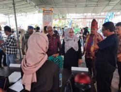 Tinggi, Animo Masyarakat Kunjungi Mini Job Fair Dinakertrans Sumbawa
