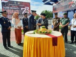 Puncak Hari Bhakti Imigrasi ke-73, Kanim Sumbawa Laksanakan Upacara dan Tasyakuran