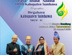 Fraksi Partai PAN DPRD Sumbawa Mengucapkan Dirgahayu Kabupaten Sumbawa ke-64