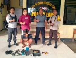 Polsek Lape Amankan Terduga Pelaku Curat