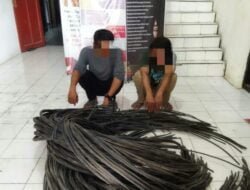 Teduga Pencuri Kabel Dinas PRKP Sumbawa Diamankan Polisi