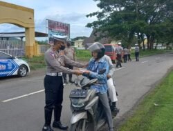 Tingkatkan Disiplin Pengendara, Satlantas Polres KSB Gencar Oprasi keselamtan