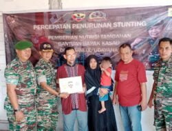 Kodim 1607 Sumbawa Ambil Bagian Tangani Stunting
