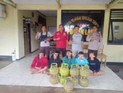 Diduga Curi Tabung Gas, 5 Remaja Diamankan Polsek Lape