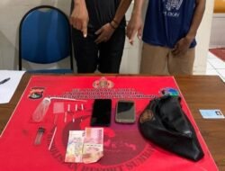 Dua Terduga Pelaku Narkoba Diamankan