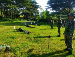 Prajurit Kodim 1607/Sumbawa Pelihara Kemampuan Menembak