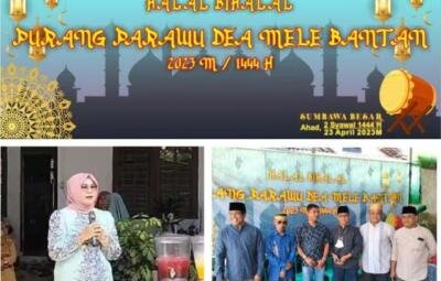 Halal Bi Halal Purang Parawu Dea Mele Bantan