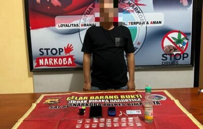 Polisi Amankan Belasan Poket Sabu