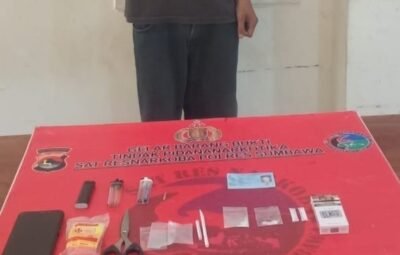 4 Poket Sabu Diamankan ke Polres Sumbawa