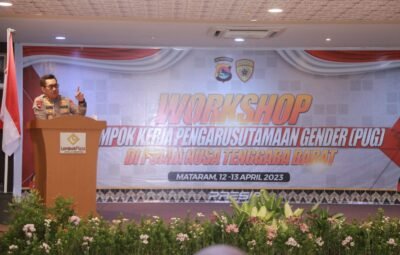 Setarakan Gender, Polda NTB Gelar Workshop PUG