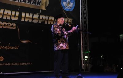 Bupati Ajak Kuatkan Sinergi Tingkatkan Mutu Pendidikan di Kabupaten Sumbawa