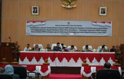 DPRD Beri Catatan LKPJ Bupati Sumbawa Tahun 2022