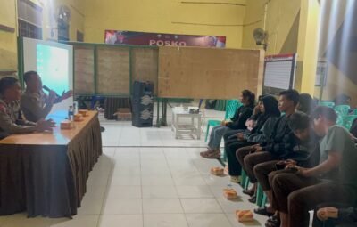 TMMD ke 116, Satlantas Polres Sumbawa Beri Penyuluhan Pada Remaja